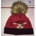 STIO Bailey Pom Pom Bobble Beanie hat Winter knit Reindeer logo Cap Chili pepper  eb-59199588